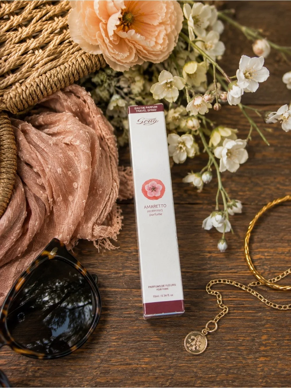 NIB Soug Lovefest Burning Cherry Pheromone Infused Perfume Travel Spray